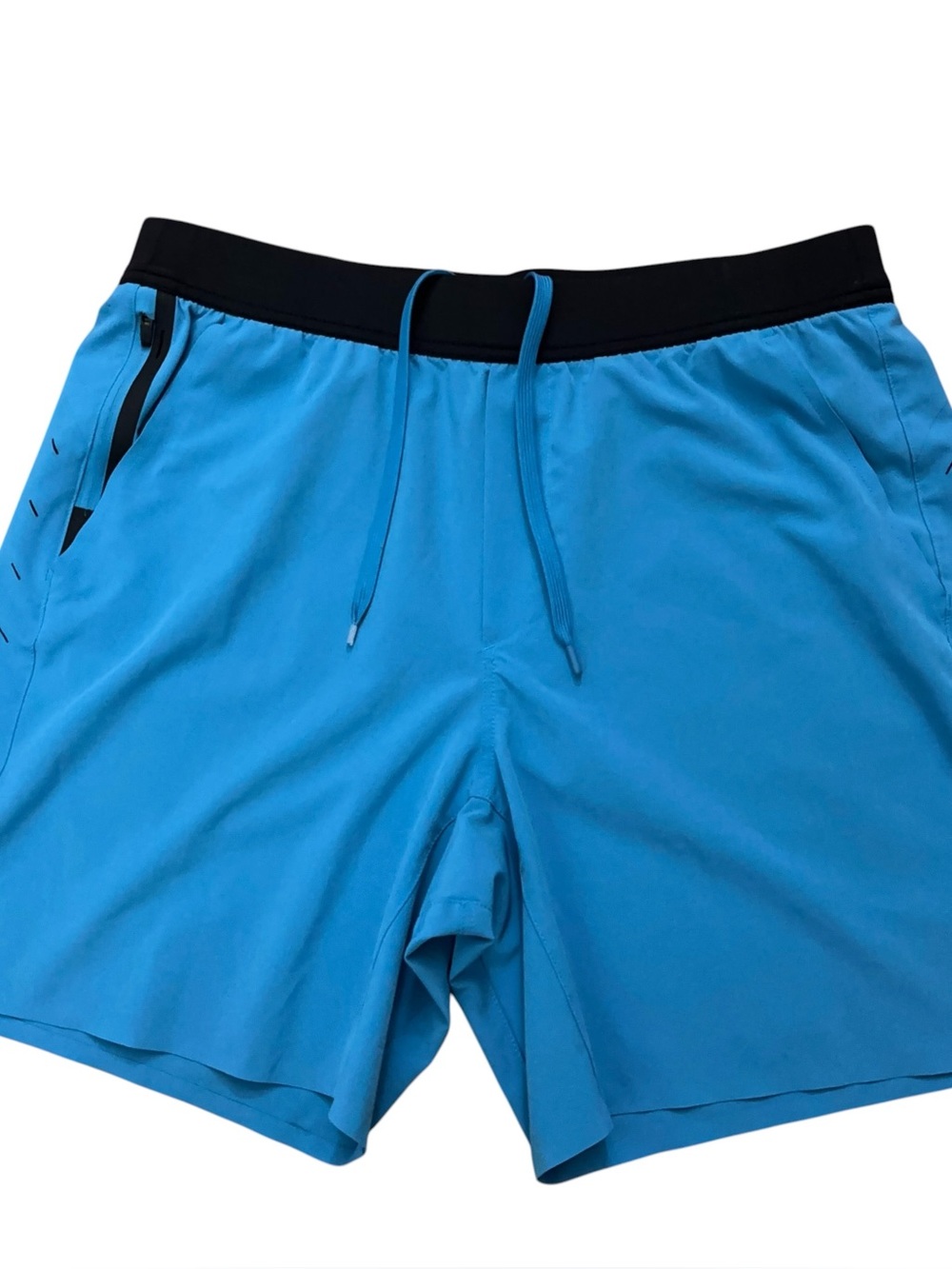 Ten Thousand Interval Shorts Mens L Unlined 7" Inseam Running Gym Athletic Blue